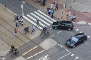 A close-up of an intersection. What are the most dangerous intersections in Everett?